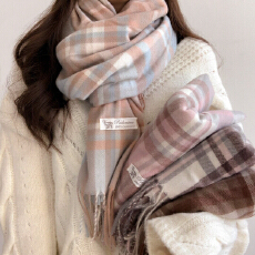 批发有货 ins 格子围巾