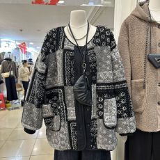 批发已出货毛毛棉服外套冬季新款2025宽松毛茸茸羊羔毛摇粒绒夹棉