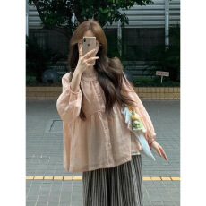批发娃娃衫衬衫女秋