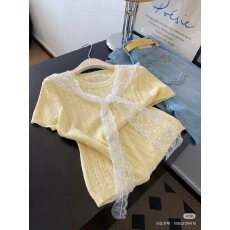 批发镂空针织上衣女