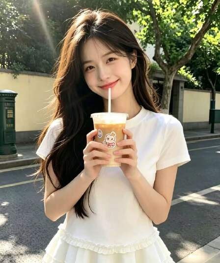 프릴 치마 맨위 여성