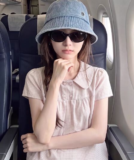 베이비 칼라 주름 거품 소매 셔츠 맨위 여성