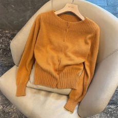 批发时尚显瘦洋气<b class='q'>毛衣</b>外套百搭针织<b class='q'>开衫</b>宽松<b class='q'>女</b>韩版长袖气质秋冬上衣