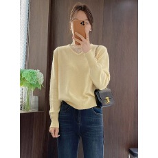 批发蕾丝拼接内搭毛衣女款2025<b class='q'>新款</b>秋冬季高级感超好看针织<b class='q'>打底衫</b>上衣