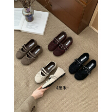 批发内增高复古玛丽珍单鞋女鞋子2025夏季圆头<b class='q'>芭蕾舞</b>配<b class='q'>裙</b>子温柔晚晚鞋
