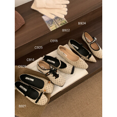 批发法式晚晚风蝴蝶结方头玛丽珍鞋芭蕾鞋2025新款仙女风配裙子奶奶鞋