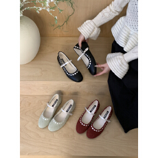 2026新款法式复古玛丽珍鞋女内增高单鞋一字带浅口芭蕾舞鞋女鞋