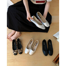 批发玛丽珍鞋女法式平底田园编织2026新款春季方头时髦浅口内增高单鞋