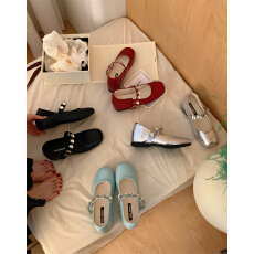 批发小个子内增高女鞋漆皮甜美水钻一字带圆头玛丽珍鞋夏季外穿配