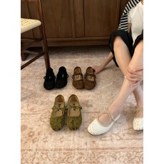 批发法式温柔仙女风蕾丝浅口单鞋2026新款绑带芭蕾舞鞋玛丽珍鞋奶奶鞋
