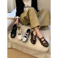 批发复古平底运动玛丽珍鞋2026春<b class='q'>夏</b>季新款韩版百搭休闲鞋一字扣单鞋女