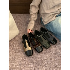 批发法式方头玛丽珍鞋女2026秋季新款浅口单鞋平底<b class='q'>百搭</b>