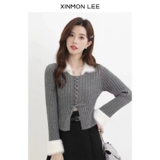 批发<b class='q'>条纹</b>纯棉正肩长袖t恤女秋季设计感修身内搭<b class='q'>打底衫</b>上衣