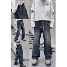 批发2025秋冬新款美式复古水洗牛仔裤男士重磅宽松直筒裤痞帅阔腿长裤