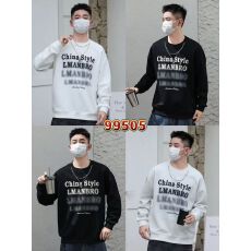 批发春季新款男款卫衣青少年字母印花圆领日常休闲风格上衣卫衣穿搭