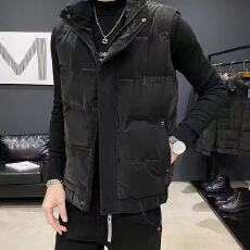 批发2025新款冬季<b class='q'>男</b>士羽绒马甲潮流时尚休闲高端<b class='q'>男</b>装加厚轻薄保暖外套