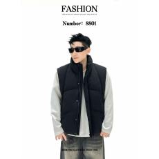 批发2025<b class='q'>秋</b>冬新款立领保暖羽绒马甲男国标白鸭绒无袖坎肩男女款外套