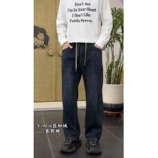 批发秋冬季青少年加绒牛仔裤子男孩高中初中学生大童加厚保暖休闲长裤