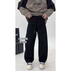 批发秋冬季青少年加绒牛仔裤子男孩高中初中学生大童加厚保暖休闲长裤