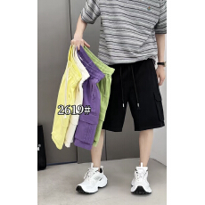 批发潮牌男士休闲短裤2026夏季新款运动四分裤<b class='q'>时尚</b>痞帅青年薄款沙滩裤