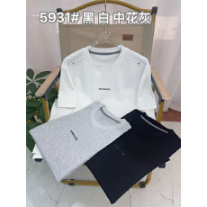 批发外贸日韩老钱风轻奢原创设计<b class='q'>男士</b><b class='q'>短袖</b>2026年夏季新款莱赛尔