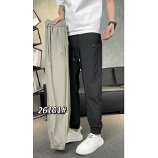 冰丝四面弹裤子男夏季超薄速干男裤宽松直筒运动裤男士休闲裤薄款