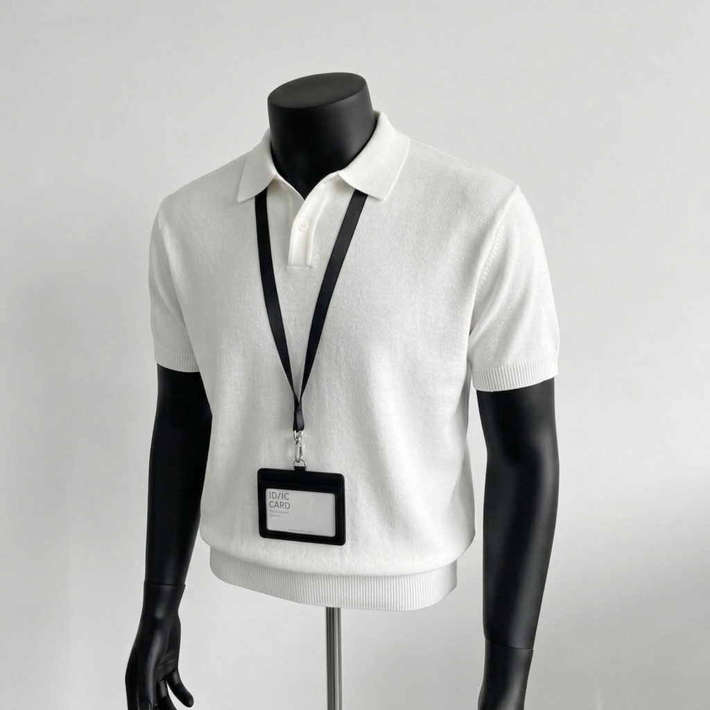 오래된 돈 바람 남성 의류 패션 고급 질감 니트 반팔 남자 여름 새로운 몸매 가꾸기 폴로 칼라 티셔츠 POLO 셔츠 남자