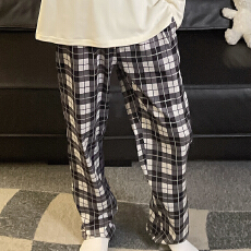 批发双口袋  M-5XL情侣男女德绒睡裤秋季男女同款保暖<b class='q'>大码</b>