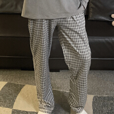 批发S516单裤子 双口袋  M-5XL情侣男女德绒睡裤秋季男女同款保暖<b class='q'>大码</b>