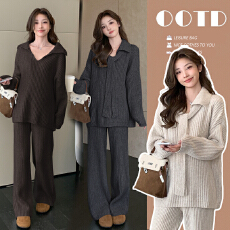 批发实拍现现 孕妇装<b class='q'>韩版</b>宽松孕妇两件套<b class='q'>大码</b>孕妇套装