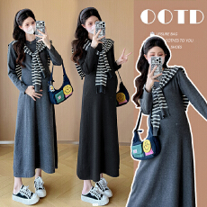 批发实拍现现 小个子<b class='q'>孕妇装</b>披肩两件套<b class='q'>孕妇</b><b class='q'>连衣裙</b><b class='q'>韩版</b>时尚<b class='q'>孕妇</b><b class='q'>套装</b>