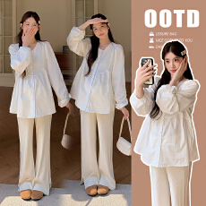 批发实拍现现 春装小个子孕妇装宽松孕妇上衣