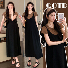 批发实拍现现 韩版<b class='q'>休闲</b>懒人孕妇装大码孕妇两件套舒适透气套装