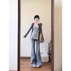 批发软糯<b class='q'>羊绒</b>220克】轻熟慵懒风开衫V领吊带显瘦两件套