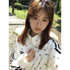 批发立领防晒衣女款设计感小众夏季轻薄透气防晒外套三条杠上衣潮波点
