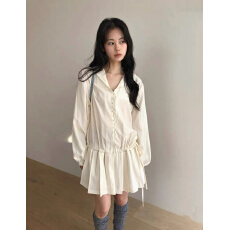 批发韩国  甜美少女风 腰间系带百褶连衣裙<b class='q'>连体</b><b class='q'>裤</b>