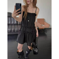 批发<b class='q'>东大门</b> 26春季新款韩系时尚甜美日常吊带<b class='q'>连衣裙</b>