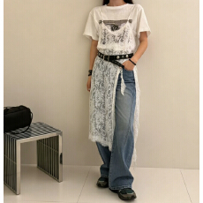 批发韩国东大门2026春季高级感独特微透不规则性感吊带<b class='q'>连衣裙</b>叠穿长裙