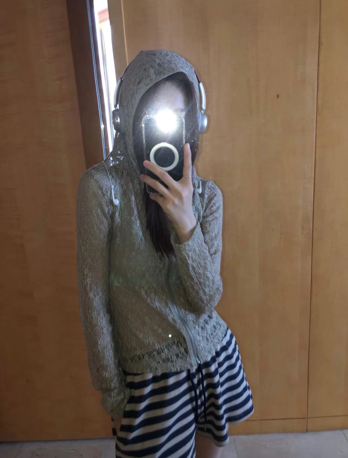 있음 창고 한국 동대문 레이스 자외선 차단 긴팔 짧은 외투