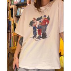 批发ins 早春 滑雪 短袖 <b class='q'>T</b><b class='q'>恤</b>