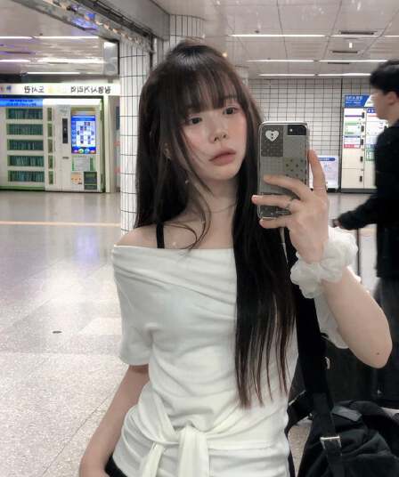 한국 chic 여름 보트 칼라 스트랩 허리 수축 반팔 티셔츠