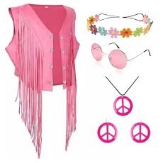 批发欧美跨境亚马逊女士2026短款流苏无袖开衫马甲四件套时尚潮流<b class='q'>上衣</b>