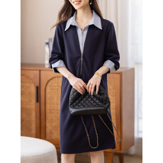 批发限价+12+小视频 2026春季新款优雅裙子休闲假两件气质<b class='q'>连衣裙</b>女