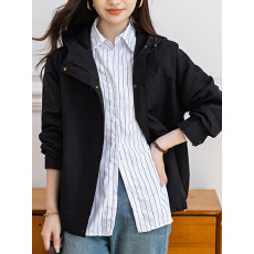 批发限价+12+小视频 短款风衣外套女2026年春秋季新款女装气质上衣