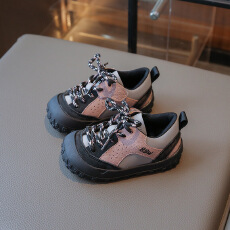 批发儿童板鞋春秋<b class='q'>新款</b>宝宝包头运动鞋男女小童韩系软底学步鞋婴儿单鞋