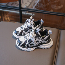 批发女童老爹鞋防滑休闲鞋2025秋季<b class='q'>新款</b>儿童运动鞋男童轻便跑步鞋