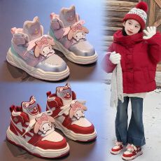 批发儿童鞋子跑步鞋2025秋冬新款轻便软底防滑卡通女童<b class='q'>休闲</b>鞋运动鞋