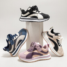 批发2025秋冬春秋季儿童休闲板鞋韩版女生潮流<b class='q'>百搭</b>运动鞋德训鞋男童鞋