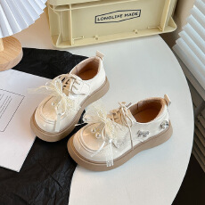 批发软皮面儿童公主鞋2026年春季<b class='q'>新款</b>软底皮面女宝宝玛丽珍小皮鞋子