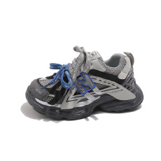 批发儿童鞋2026春季款款男女童透气轻底防滑运动鞋时尚<b class='q'>百搭</b>学生老爹鞋